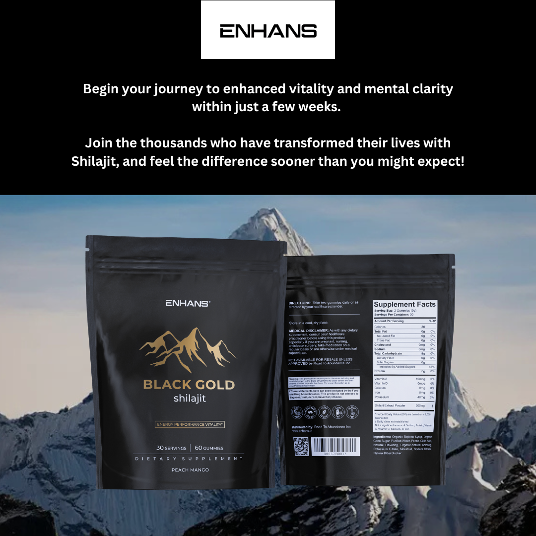 Pure Himalayan Shilajit Gummies